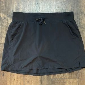 Black tennis skirt